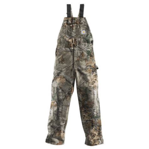 CARHARTT QUILT LINED CAMO BIBS - Camofire Discount Hunting Gear, Camo ...