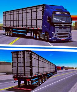 Skins Volvo Fh Azul Na Carreta Boiadeiro Qualificado Rodrigo Games