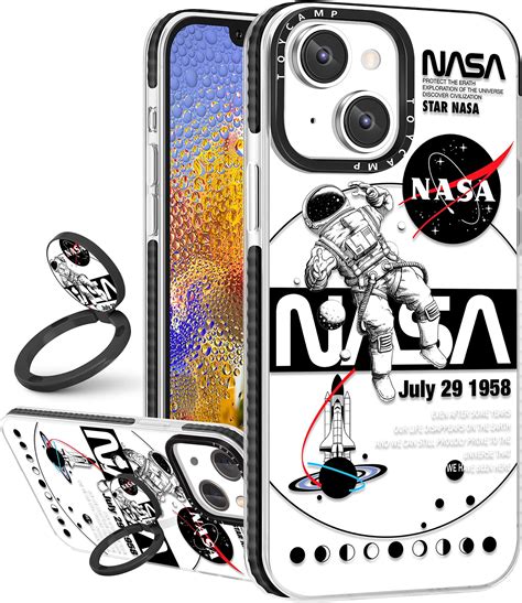 Toycamp For Iphone 14 Pro Case Cute Funny Cartoon Nasa Astronaut Design For Women