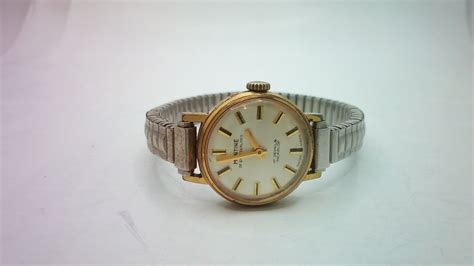 Vintage Montine 17 Jewel Incabloc 53c Ladies Watch Swiss Made Ebay