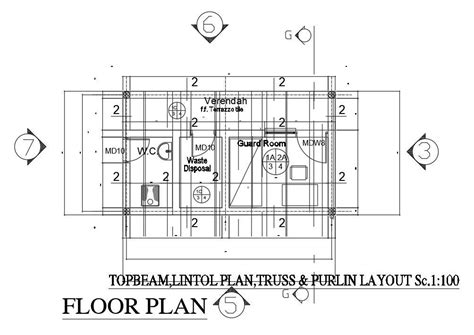 Guard House Layout Plan