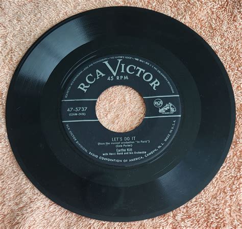 Eartha Kittlets Do It And Senor 45 Rpm 7 Vinyl Record Ebay