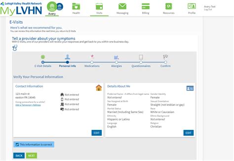 LVHN E-Visit: Step by Step Instructions