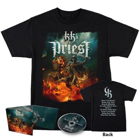 Kks Priest The Sinner Rides Again Digipak Cd T Shirt Bundle