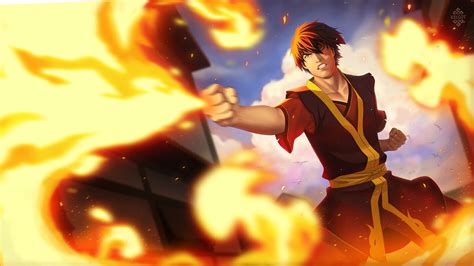 Zuko Firebending Wallpaper