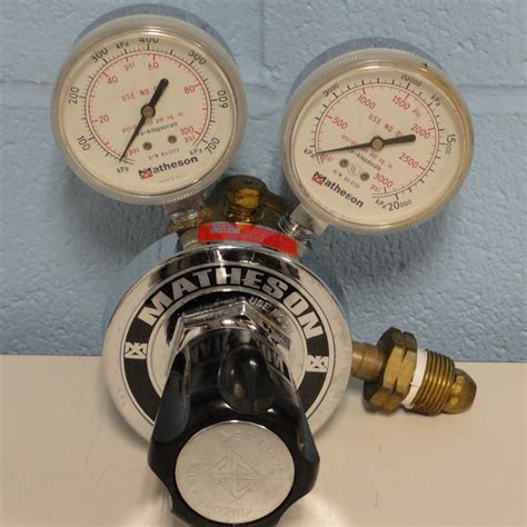 Matheson Gas Products Gas Pressure Regulator Valve