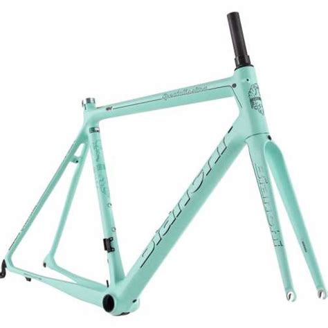 Frameset BIANCHI SPECIALISSIMA CV Size 55 (celeste shiny)