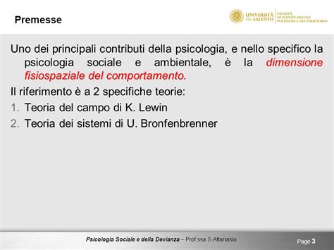 Psicologia Sociale E Devianza 14 Lezione Profilo Geografico Dal Testo