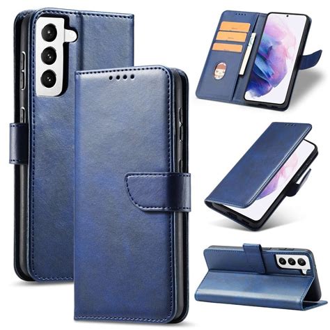 Etui Leather Wallet Do Samsung Galaxy S21 Granatowy Strefatelefonu Pl