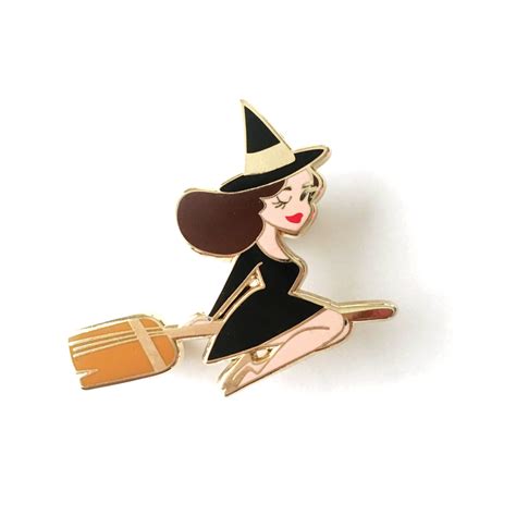 Enamel Pin Best Witch Enamel Pins Pin And Patches Pins