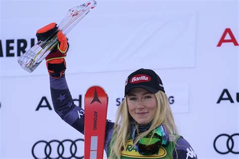 Ski Alpin L Am Ricaine Mikaela Shiffrin Signe Une E Victoire En