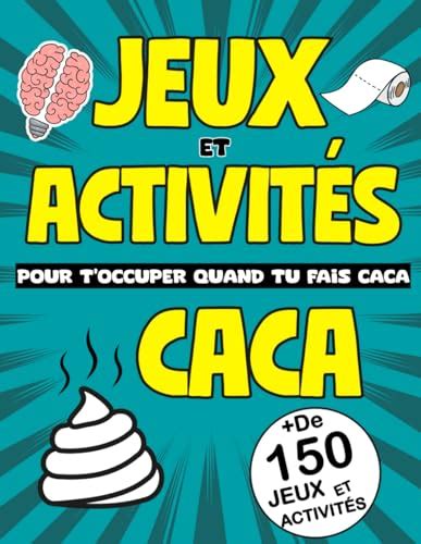 Cahier dactivités pour toccuper quand tu fais caca Livre de jeux