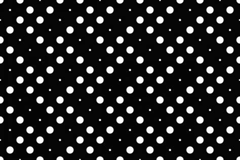 Seamless Monochrome Dot Pattern Graphic By Davidzydd · Creative Fabrica