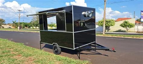 Trailer Churrasco Food Truck Espetinho Treiler Espetos Mercadolivre