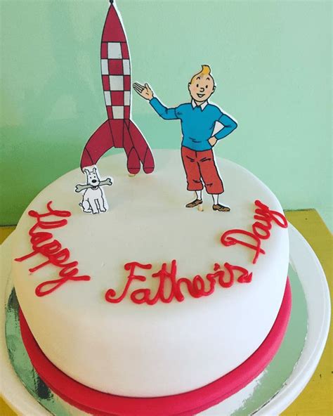 Tintin Birthday Cake Ideas Images (Pictures) | Cake, Birthday cake ...