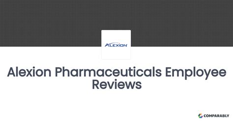 Alexion Pharmaceuticals Employee Reviews | Comparably