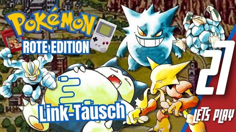 Entwicklungen per Linktausch Lets Play POKÉMON Rote Edition 27