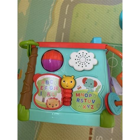 二手fisher Price 費雪 可愛動物積木盒和敲打玩具 蝦皮購物