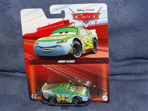 Rare Voiture Disney Pixar Cars Faux Wheel Drive N Johnny Blamer