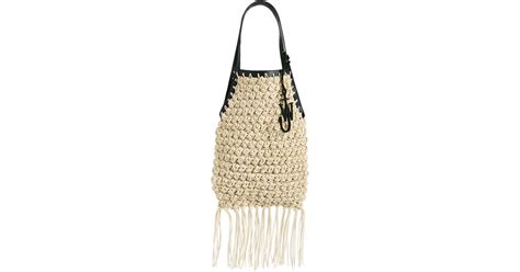 Jw Anderson Popcorn Shopper In Metallic Lyst