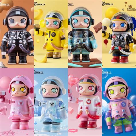 PopMart Mega Space Molly Series 2 100 Full Set 8 Designs Hobbies