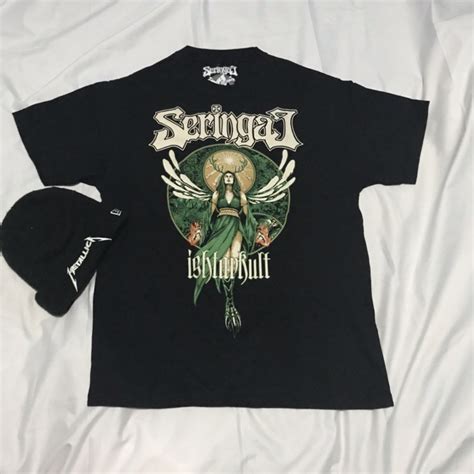 Jual Official T Shirt Seringai Ishtarkult X Jager Shopee Indonesia