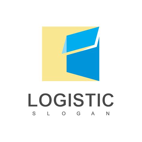 Logistic Logo Design Template 8691758 Vector Art at Vecteezy