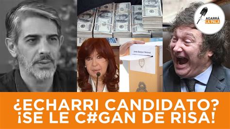 El Mercenario Pablo Echarri Quiere Ser Candidato Del Kirchnerismo Y Se