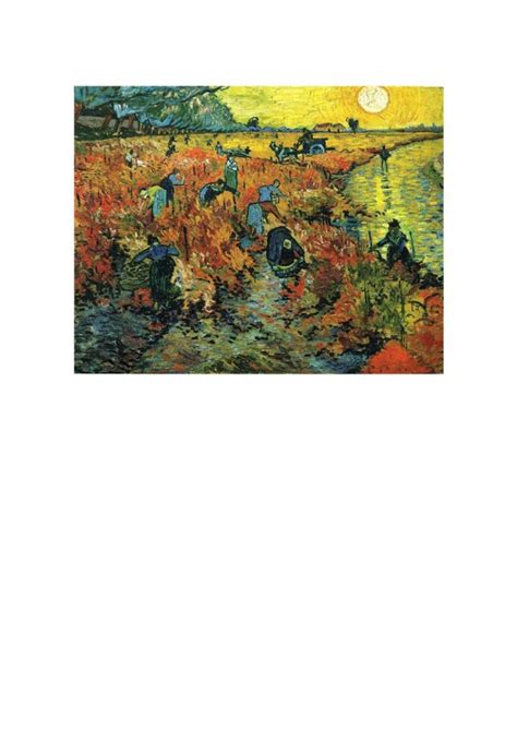 고흐 아를의 붉은 포도밭 Red Vineyards at Arles