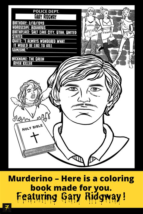 Serial Killer Coloring Pages Printable