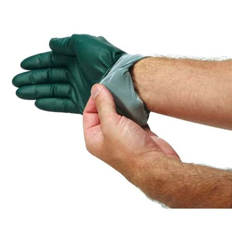 Ansell Microflex® Dura Flock® Dfk 608 Xl Flock Lined Disposable Nitrile Gloves Extra Large 500