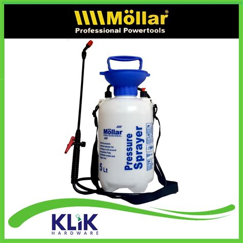 Jual Mollar Pressure Sprayer 5 Liter Botol Alat Semprot Hama Tanaman