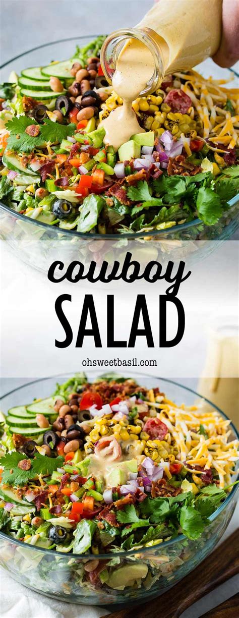 Loaded Cowboy Salad Oh Sweet Basil