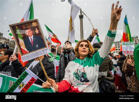 London Uk 11th Feb 2023 A Protest Under The Slogan “women Life