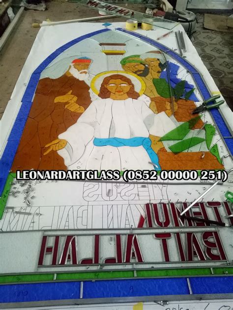 Kaca Patri Gereja St Stevanus Malinau Kalimantan Utara Stained Glass