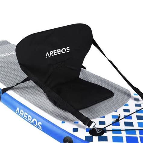 Arebos Si Ge De Kayak Pour Sup Board Stand Up Paddle Surfboard Top