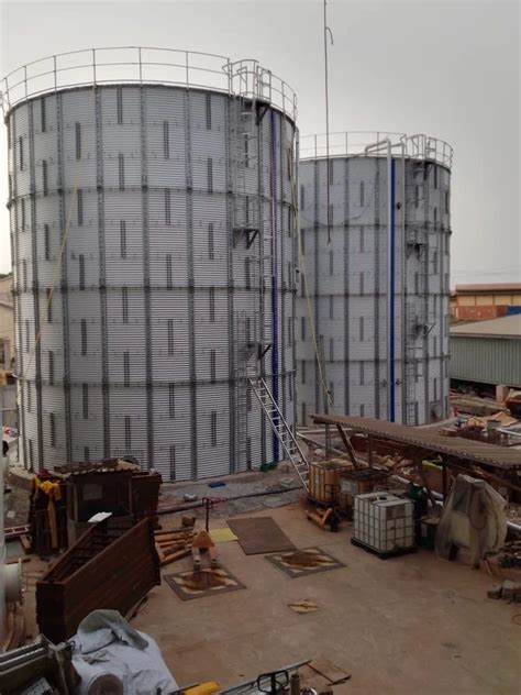 Prefabricated Zincalume Steel Storage Tanks More Than L At Rs