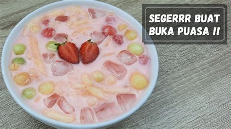 Resep Sop Buah Enak Dan Segar YouTube