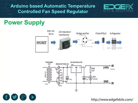 Microcontroller Based Automatic Temperature Controller Fan 6