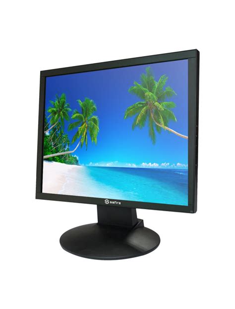 19 LCD MONITOR FOR VIDEO SURVEILLANCE HDMI BNC VGA SAFIRE