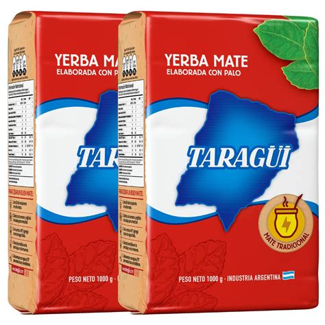 Set Ceai Yerba Mate Taragui Elaborada Con Palo Tradicional Plante 2