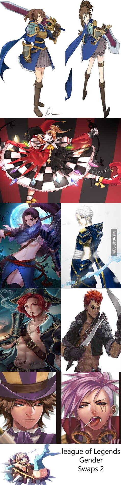 League Of Legends Gender Swap Gag