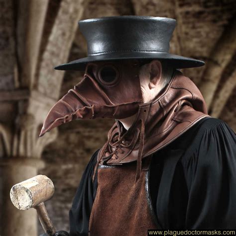 Buy Plague Doctor Mask For Sale - Handmade Leather Mask Costume