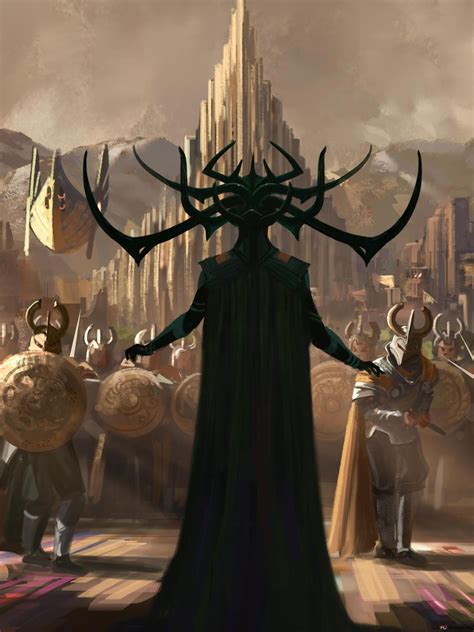 Thor Ragnarok - Hela 4K wallpaper download