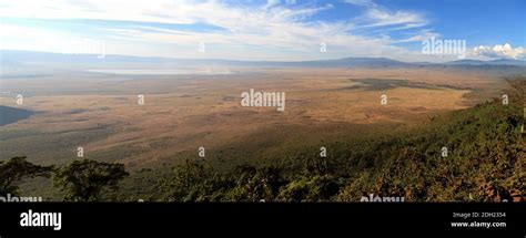 Ngorongoro Crater in Tanzania Stock Photo - Alamy