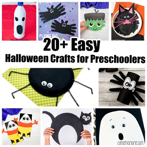 20+ Easy Halloween Crafts for Preschoolers - ConservaMom