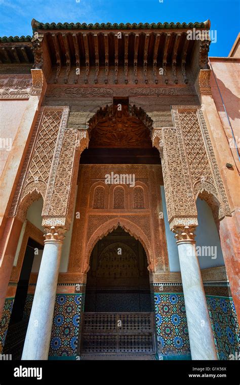 The Arabesque Mocarabe Plasterwork Th Century Saadian Tombs