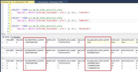 Dineshs Blog Being Compiled Sql Server Checking Index Fragmentation