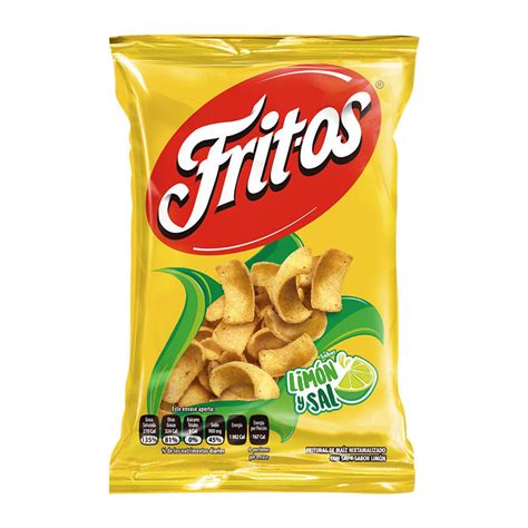 Fritos Limón y Sal 57 g María la Bonita Cómo se Extraña México