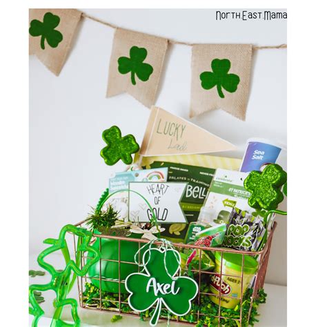 St Patricks Day T Basket